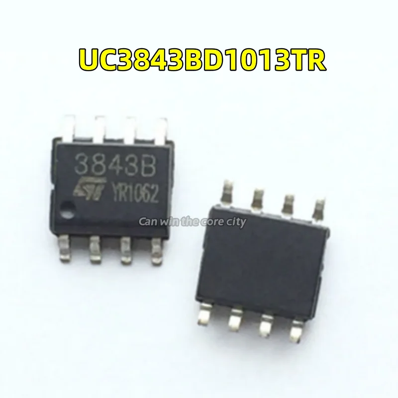 

100 pieces Brand new imported original UC3843BD1013TR package SOP-8 switch power chip screen 3843B