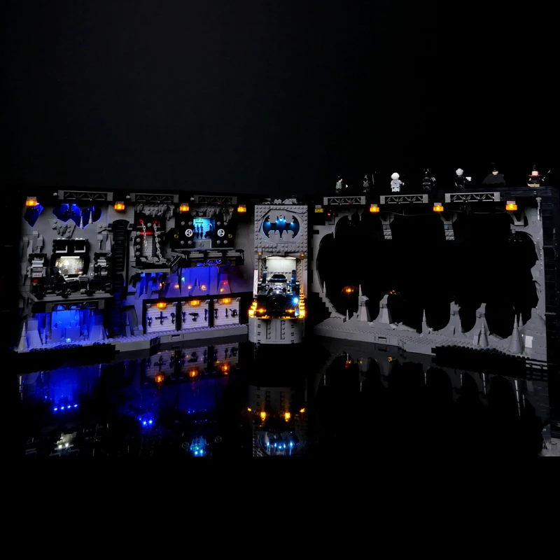 RC LED Light Kit For LEGO 76252 Batcave Shadow Box Building Blocks Brick Toy（Only LED Light，Without Blocks Model)