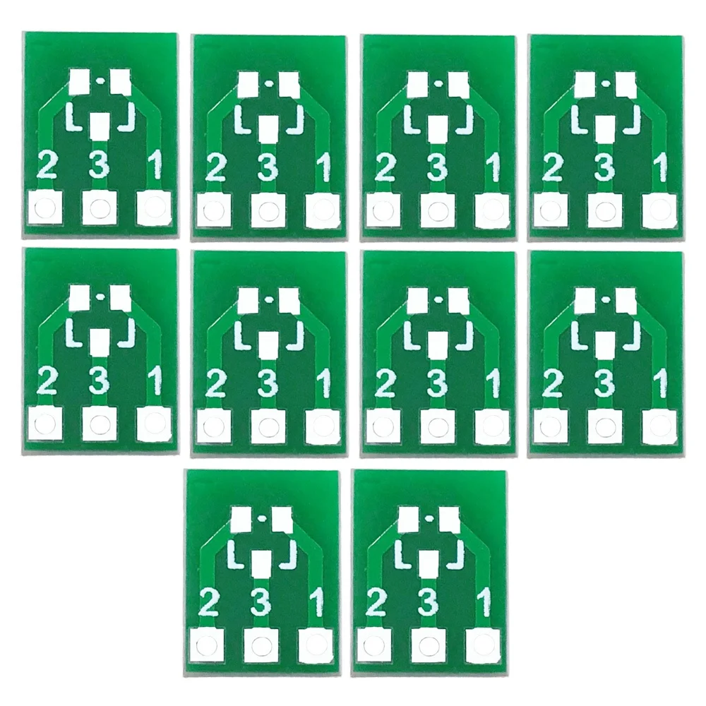 10ks SOT23 SOT23-3 kroutit SIP3 oboustranný SMD kroutit namočit SIP3 adaptér konvertor talíř SOT doušek IC nástrčkový PCB nasednout DIY souprava