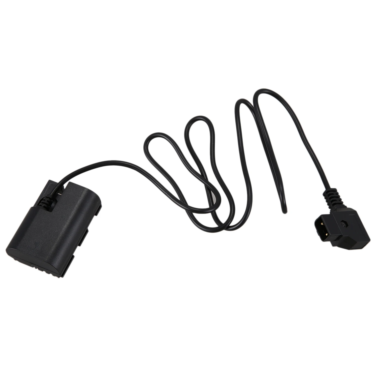 ABAN D-Tap to Lp-E6 완전 디코딩 더미 배터리 어댑터 (5D II/III/IV 5Dsr 6D 6Dii 60D 70D 8 용 역극성 보호 기능 포함)