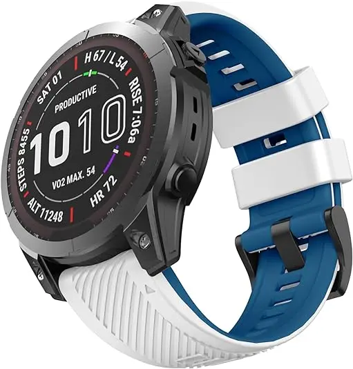Premium Silicone QuickFit Watch Strap - Universal 22mm & 26mm Band
