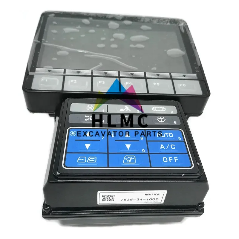 굴삭기 예비 부품 PC200-8MO PC300-8MO 컨트롤러 LCD 모니터 디스플레이 패널, 7835-34-1002 7835-34-1003 7835-34-1004