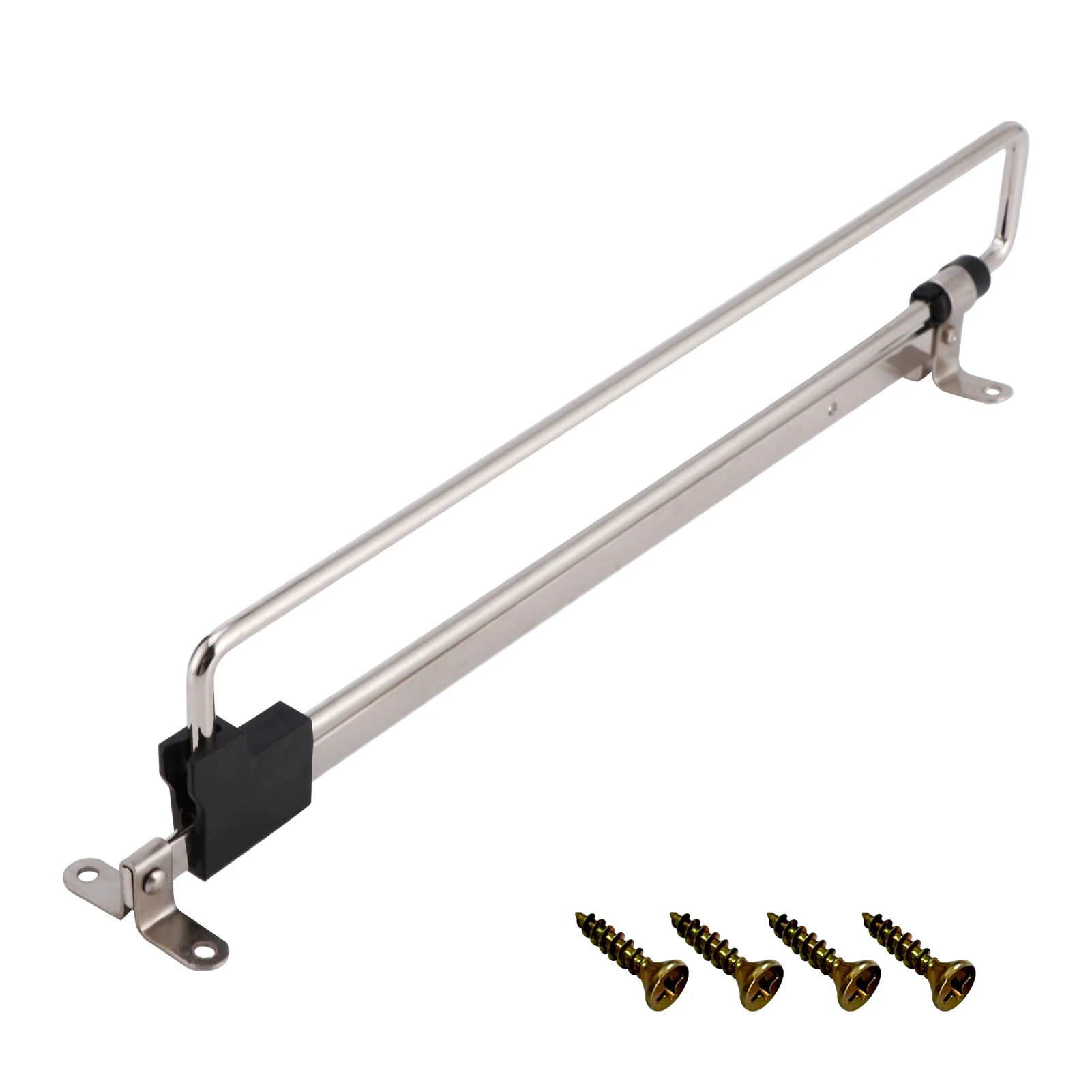 Wardrobe Hanging Telescopic Clothes Rod Cabinet Household Sliding Rail Pull Out clothes rack