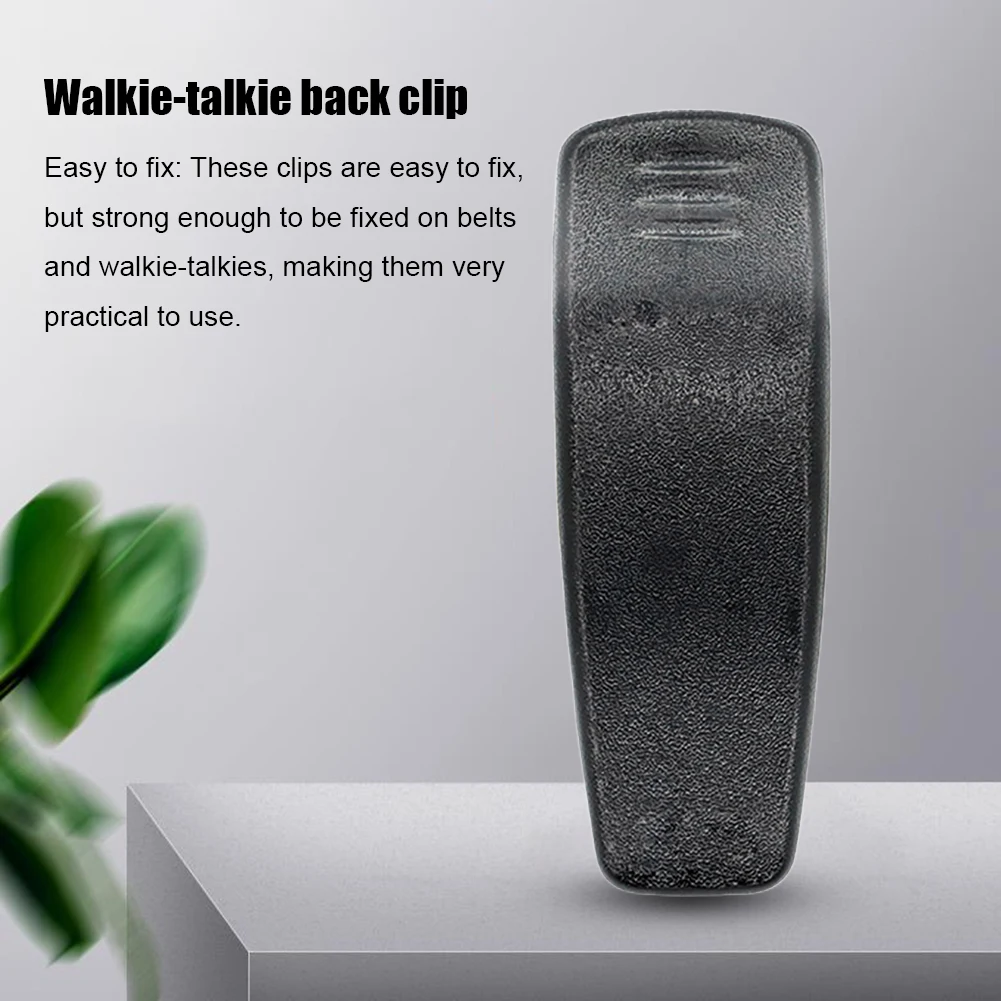 Two-Way Radios Belt Clip Portable Radio Walkie Talkie Clamp Non-slip Replacement Parts Accessories PMLN4743 for Motorola A8