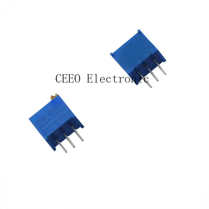 

10PCS 3296W-100 10R Precision Multi Turn Adjustable Potentiometer Resistor W100 10 Ohms