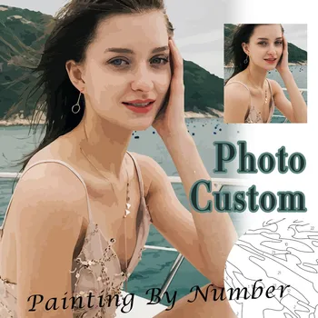 Custom Family Portrait Paint by Numbers Kit 1