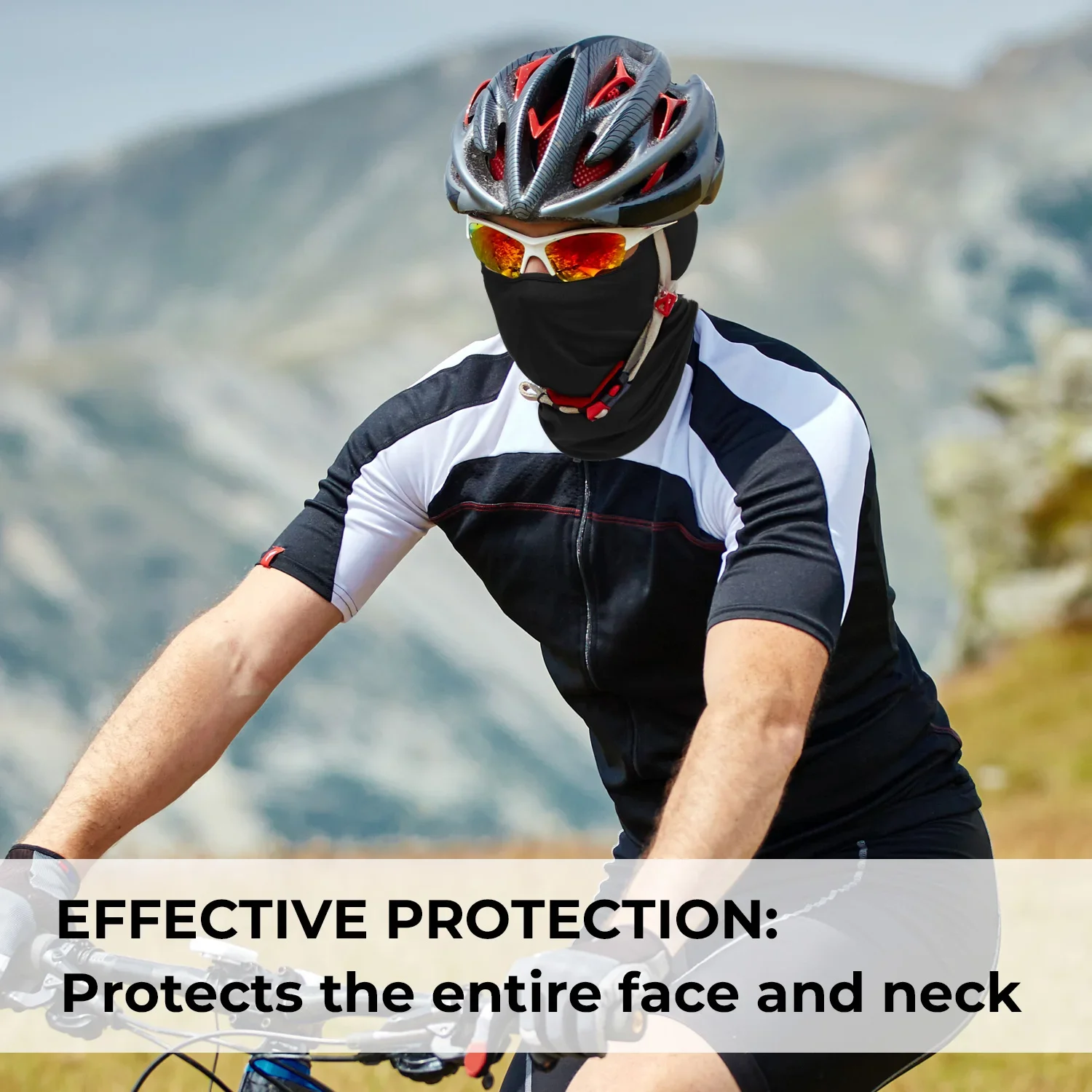Cycling Face Masks Bicycle Full Face Cover Motorcycle UV Protection Breathable Cool Sports Scarf
