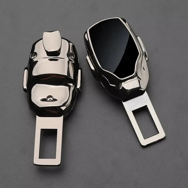 Clip per Cintura di Sicurezza Auto in Metallo, Prolunga per Cintura, Fibbia di Bloccaggio, Accessorio Decorativo per Interni Auto
