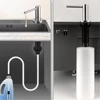 Kitchen Sink Soap Dispenser Stainless Steel Black Dispenser Detergent Liquid Soap Lotion Dispensers Built-in Design 6
