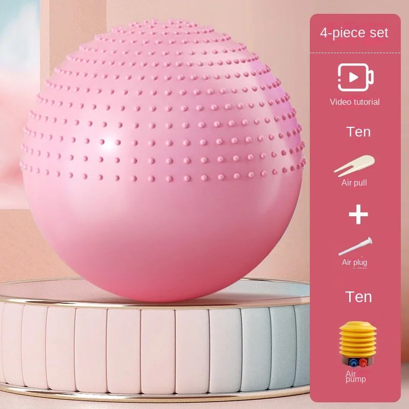 Thickened PVC Yoga Ball Explosion-Proof Sports Home Gym Baby Pregnant Midwifery