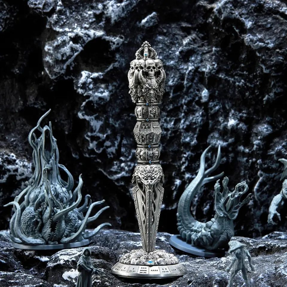 4 Dés Métal Noir 6 Faces Donjons & Dragons 15 Mm Chiffres Gravés Rouge