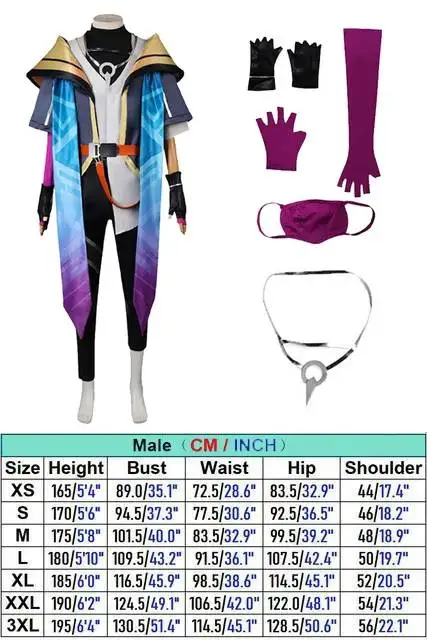 thumbnail image 1 of Juego de anime LoL Heartsteel Aphelios Cosplay Disfraz de Halloween Pelucas Máscara Guantes Trajes Disfraz de fantasía Traje de juego de rol para hombres adultos, 1 of 5