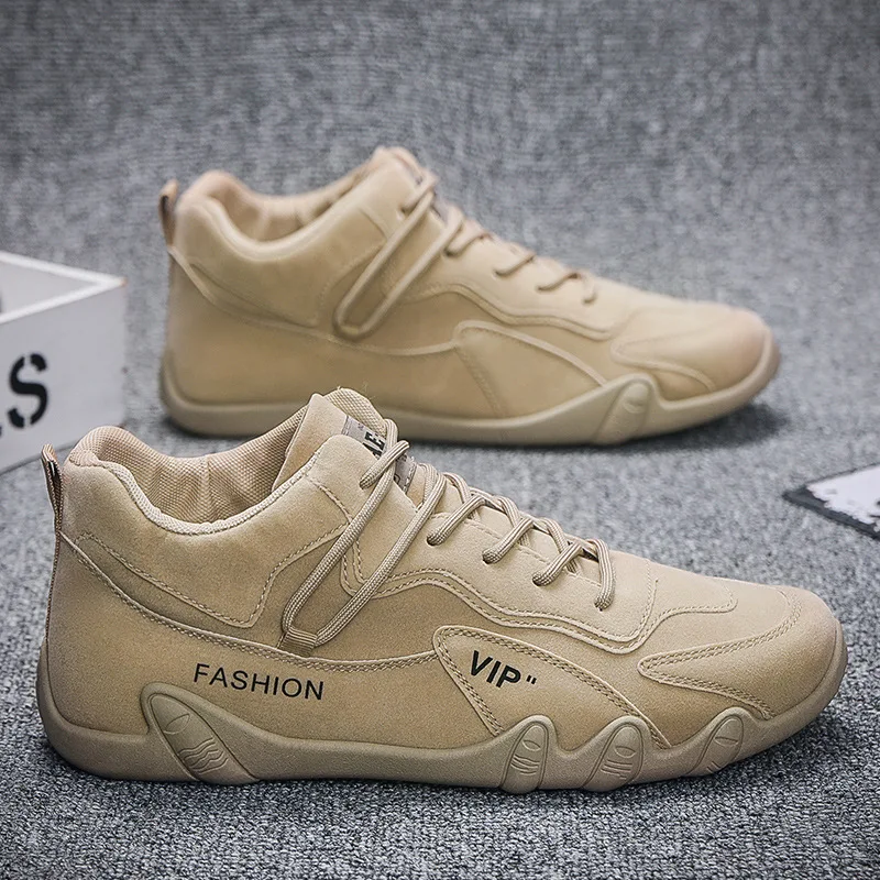 Sport Shoes Men Breathable Anti-slip Work Outdoor Hiking Skateboarding