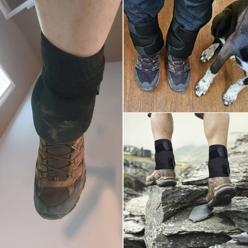 Waterproofs Leg Gaiters Adjustable Snow Boot Gaiters Warmer Shoes Cover for Hiking, Walking, Hunting, Mountain Climbing