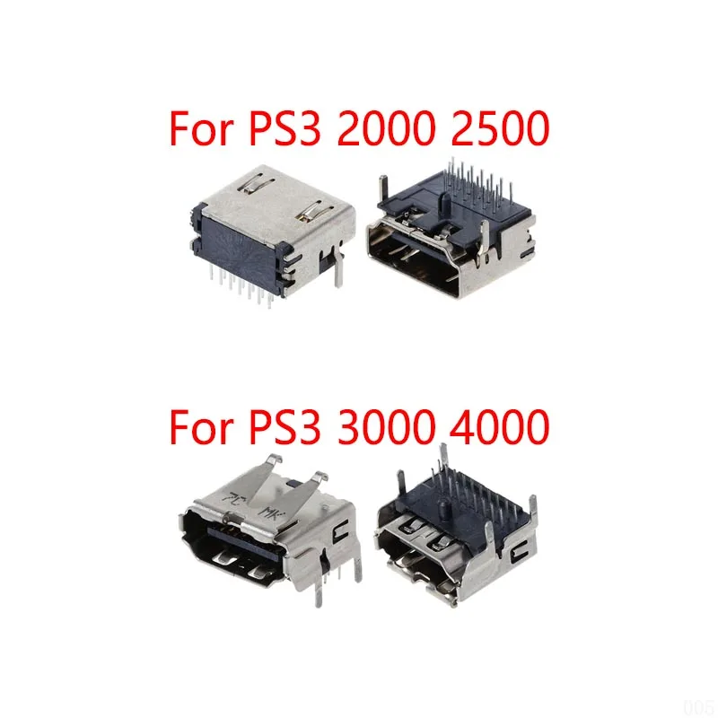 socket interface connector hdmi compatible port for sony playstation 5 ps5 replacement parts connector 1PCS/Lot For Sony PS3 2000 2500 HDMI Interface Compatible Socket Jack For Playstation 3 Slim 3000 4000 HDMI Port Connector