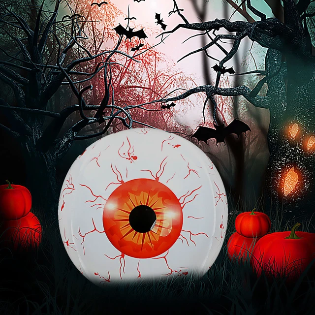 Halloween Inflatable Eyeball Halloween Theme Eyeballs Outdoor Party Decor |  eBay