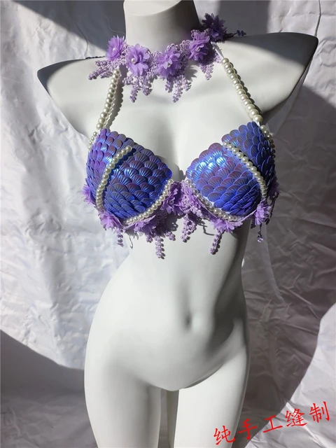 mermaid bralette