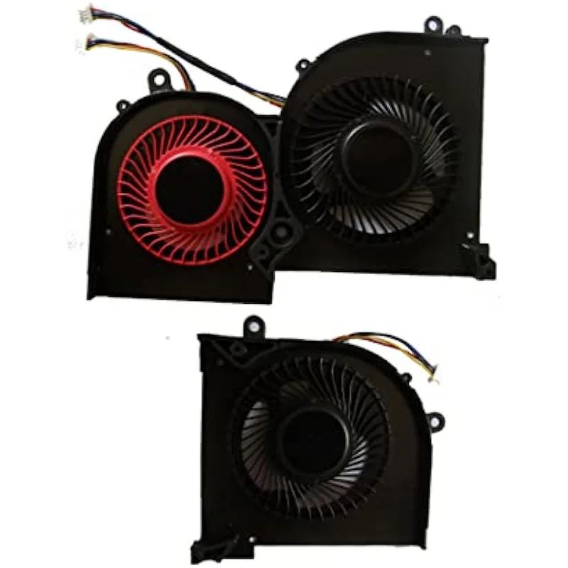 Sostituzione Ventola Per Msi Gs65Vr Gs65 Stealth 8Se 8Sf 8Sg Ventola Cpu + Ventola Gpu Muslimah