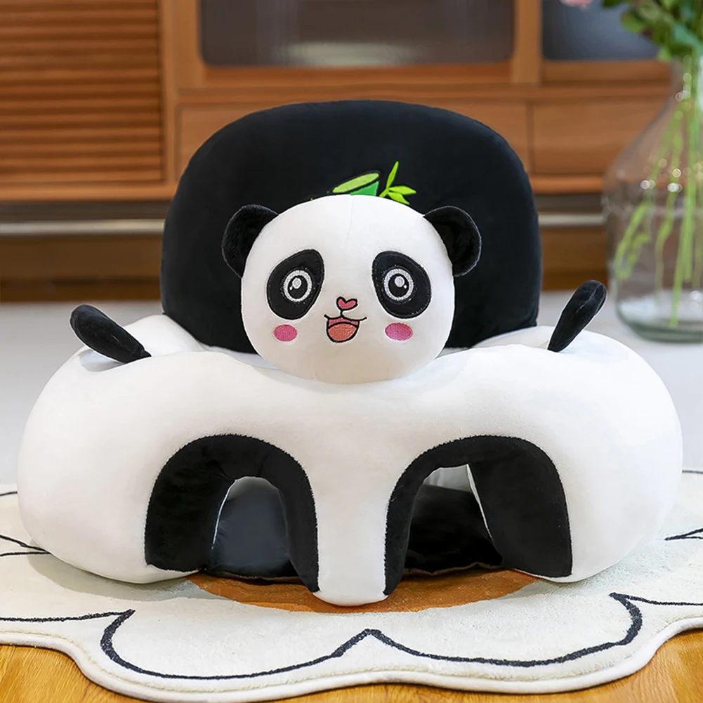 Cute Cartoon Baby Sofa Cover Learning to Sit Seat Feeding Chair Case Kids Baby Sofa Skin Infant Baby Seat Sofa Without Cotton