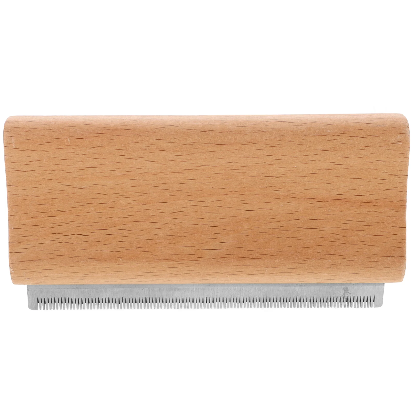 Pet Hair Removal Comb Horse Stable Supplies Groom Brush Grooming Cleaning Light Brown Tools Deshedding Bridegroom 3