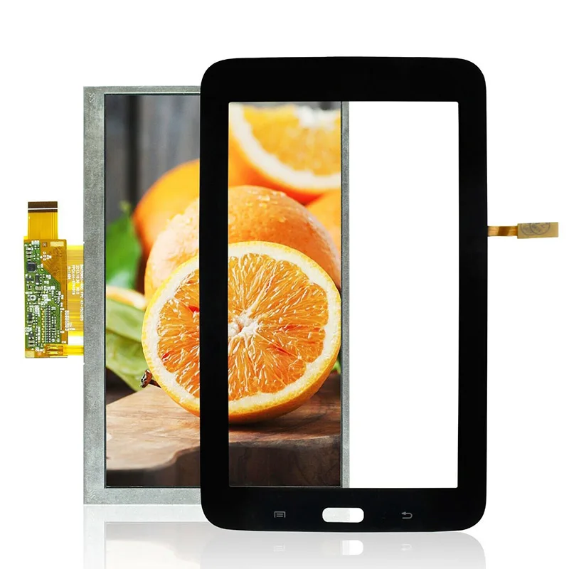 터치 스크린 디지타이저 패널 및 LCD 디스플레이, 삼성 갤럭시 탭 3 라이트 SM-T110 T110 LCD 수리 부품, 7 인치