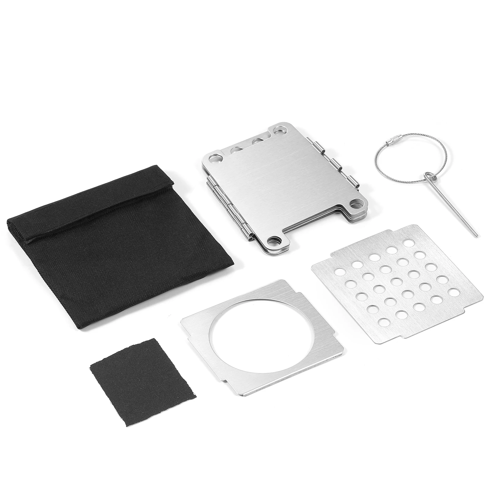 Folding Stainless BBQ Stove 6