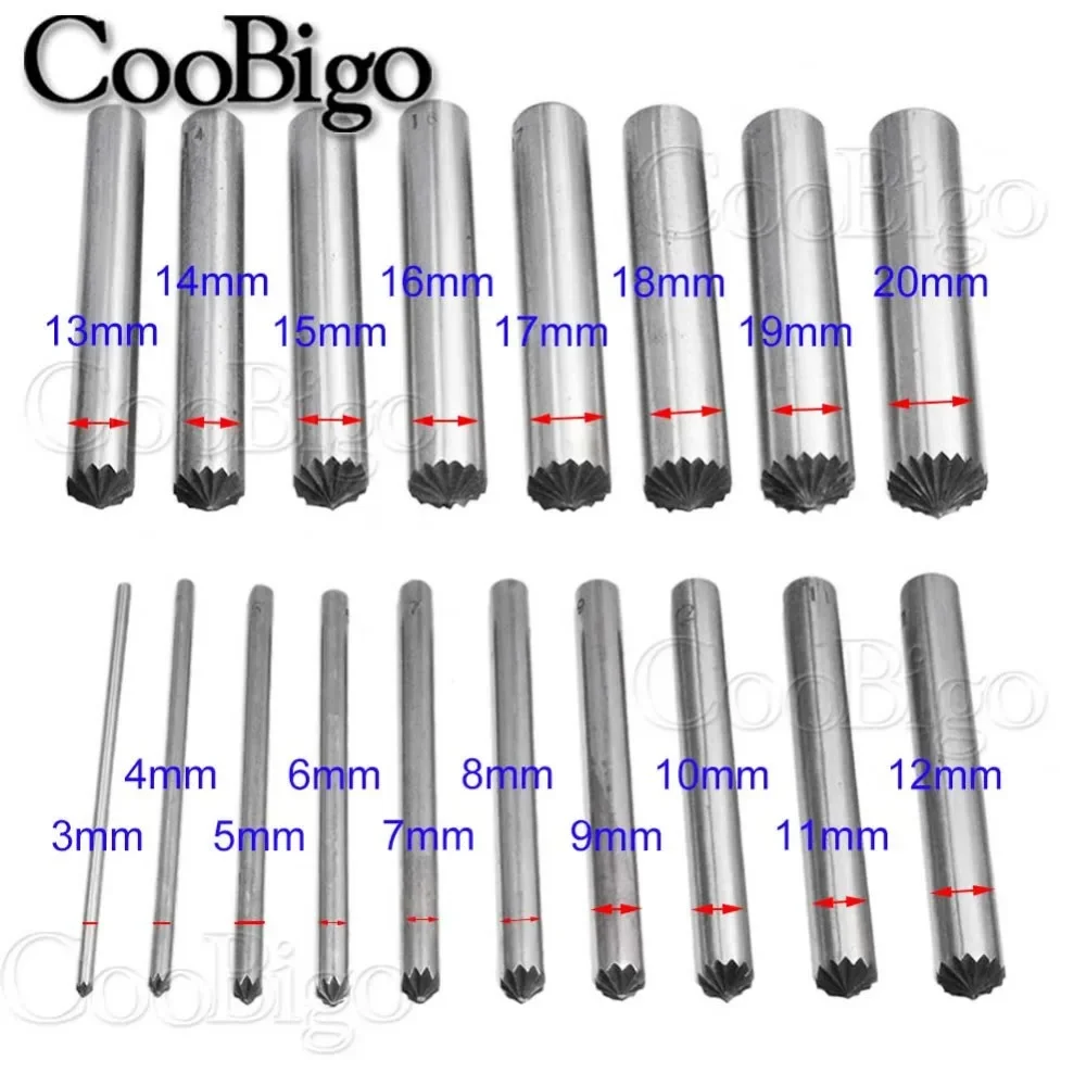 Eyelet Punch Tool Set 1set/lot 3mm-12mm Cracking Eyelet Punch Tool for Eyelets Installation Button Mold Clothing & Accessories