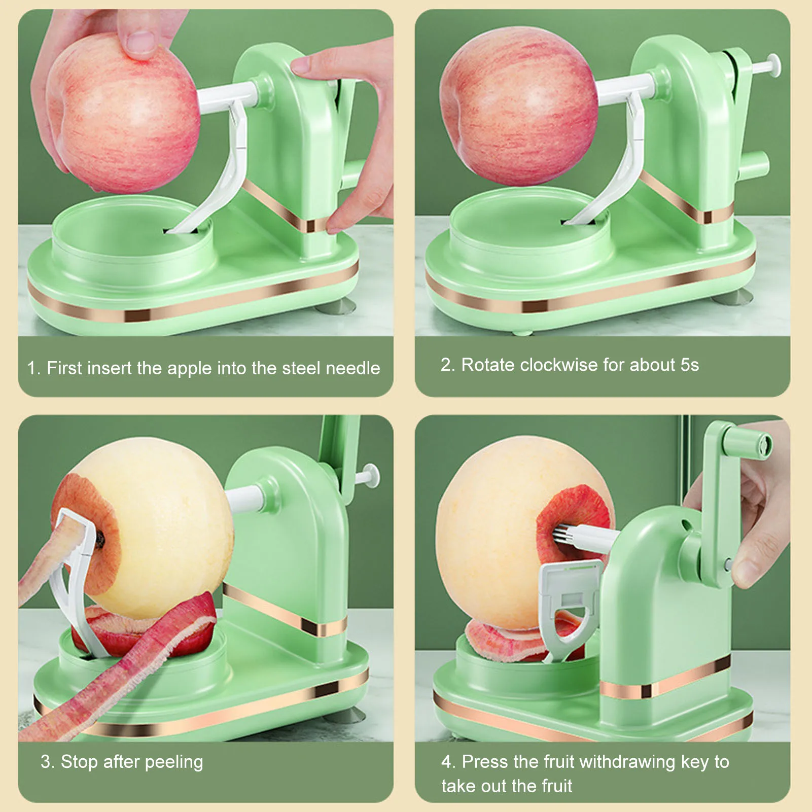 Peeler Safe Multi Purpose Fruit Peel Machine for Home 2