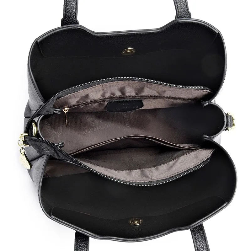 Women's New PU Leather Trend Fashion Simplicity Shoulder Bags Designer Handbag Female Crossbody Bag High Quality Top-handle Tote