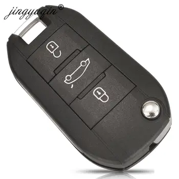 Keyforkess custodia per chiave auto a vibrazione remota per Peugeot 208 2008 301 308 RCZ Expert /Citroen C-Elysee C4-Cactus luce C3 2 Keyforkess custodia per chiave auto a vibrazione remota per Peugeot 208 2008 301 308 RCZ Expert /Citroen C-Elysee C4-Cactus luce C3 - Jingyuqin custodia per chiave auto a vibrazione remota per Peugeot 208 2008 301 308 RCZ