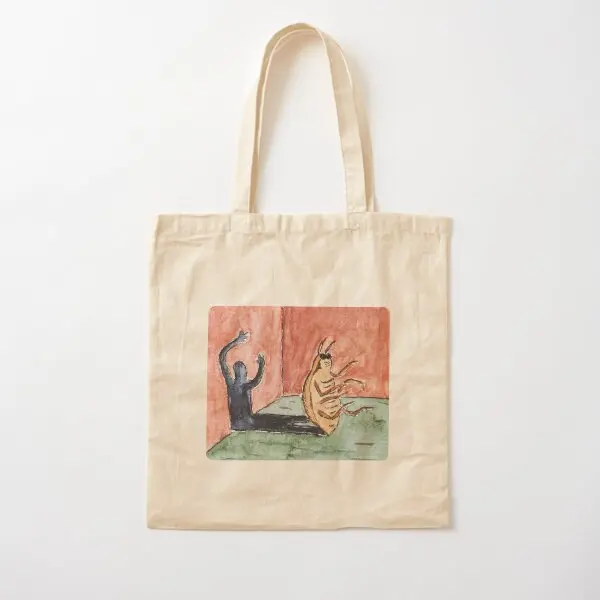 

Franz Kafka Metamorphosis Watercolor Pai Canvas Bag Casual Shoulder Bag Foldable Shopper Reusable Ladies Unisex Fabric Grocery