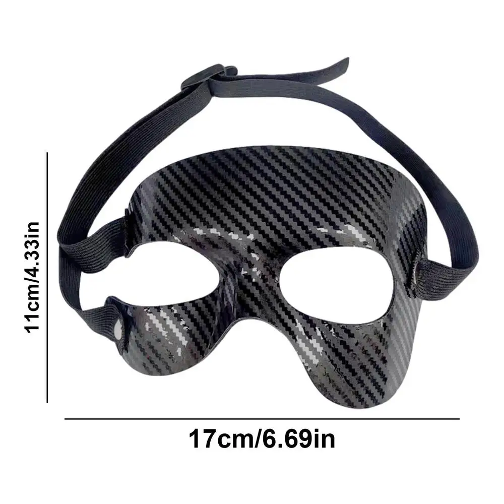 Adjustable Face Shield for Impact Protection in Sports