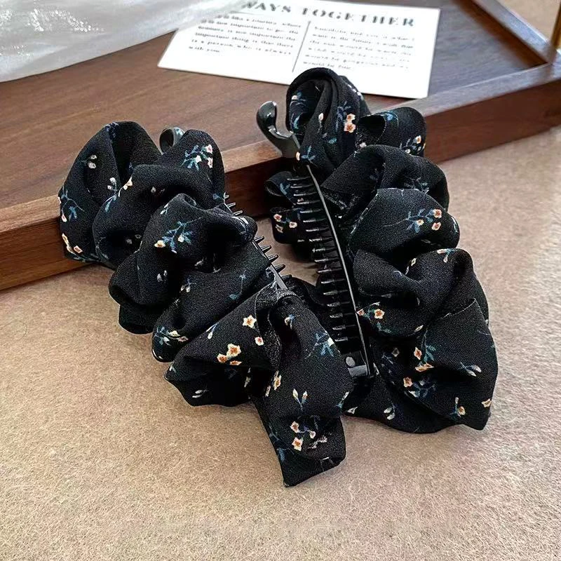 1 Stück Cloud Small Floral Banana Clip, verbessert das Haarvolumen, hochwertige neue Back-of-Head-Haarknoten-Clip-Haar-Accessoires für Damen – Detail 6