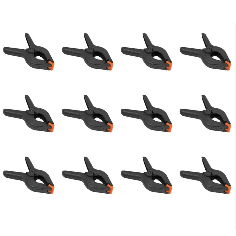 10pcs 2inch Spring Clamps Plastic Clamps Woodworking Clamps DIY Woodworking Tools For Woodworking Spring Clip Photo Studio Background