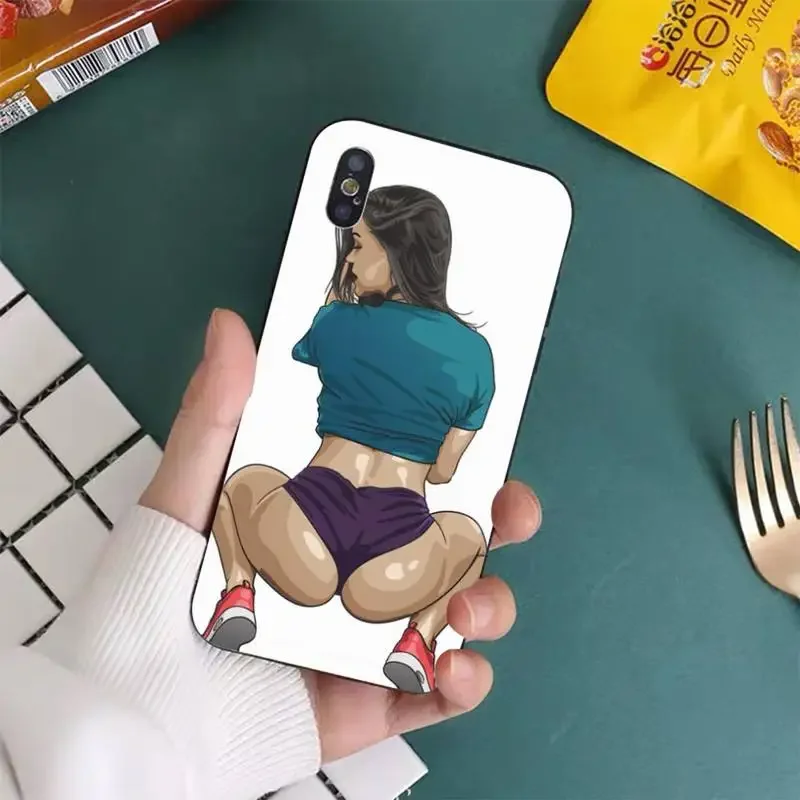 Sexy Hot Girl Summer Twerk It Swag On Phone Case for iphone 16 15 14 13 11 12 Pro XS MAX 8 7 Plus X SE 2020 XR Cover