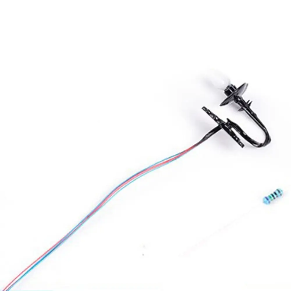 2.5*2.7cm Dollhouse Wall Lamp ABS Metal Material 3V White/Warm Light Model House Garden Decor Garden Yard Led Light