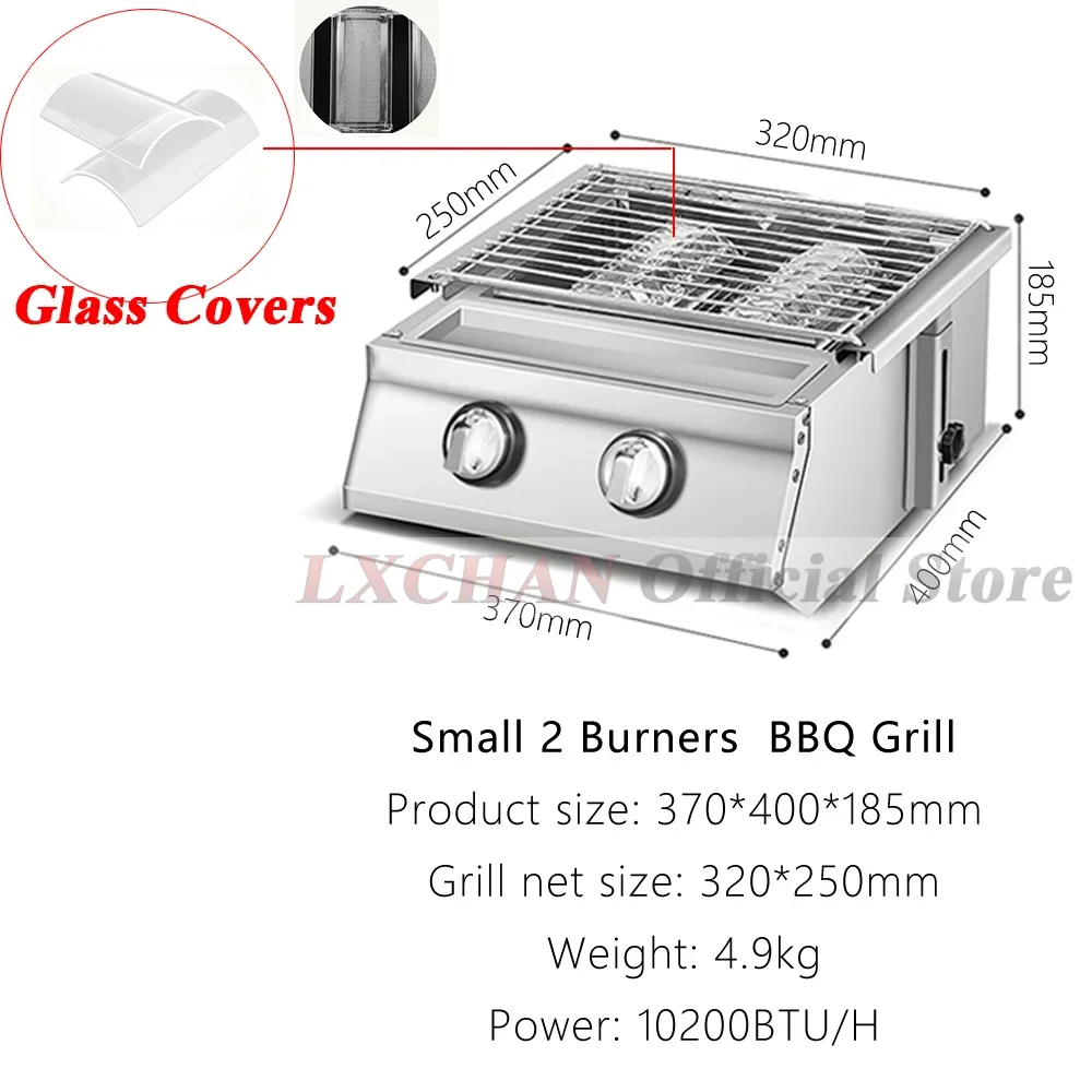 2-stoves and glass