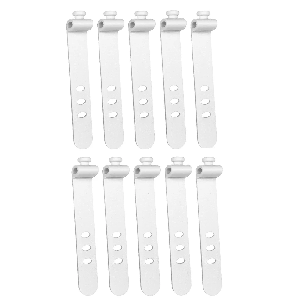 10PCS White