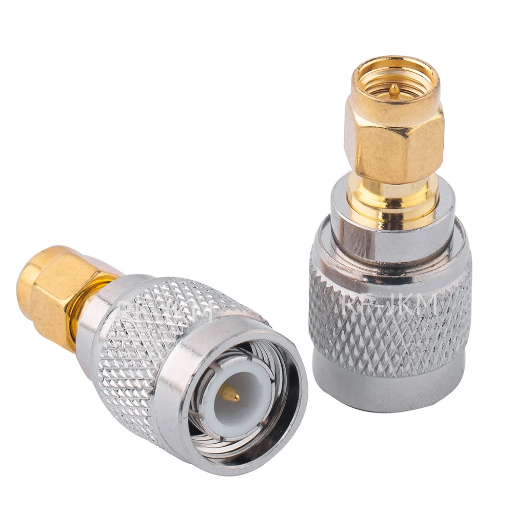 1Pcs SMA auf TNC Stecker & Weibliche Jack RF Coaxial Connector Adapter Test Konverter Messing – Detail 1