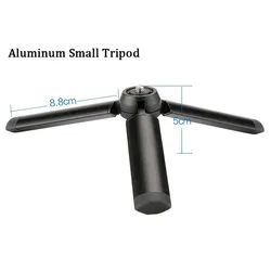 Compact Universal Mini Tripod for Handheld Gimbal Stabilizers and Cameras (Small Tripod)