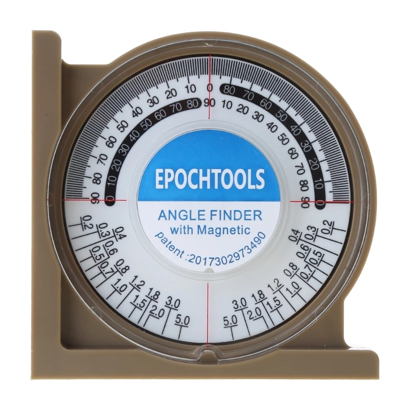Slope Level Meter for Roof Stair Slope Drainage Angles with Horizontal and Vertical Bubble Portable
