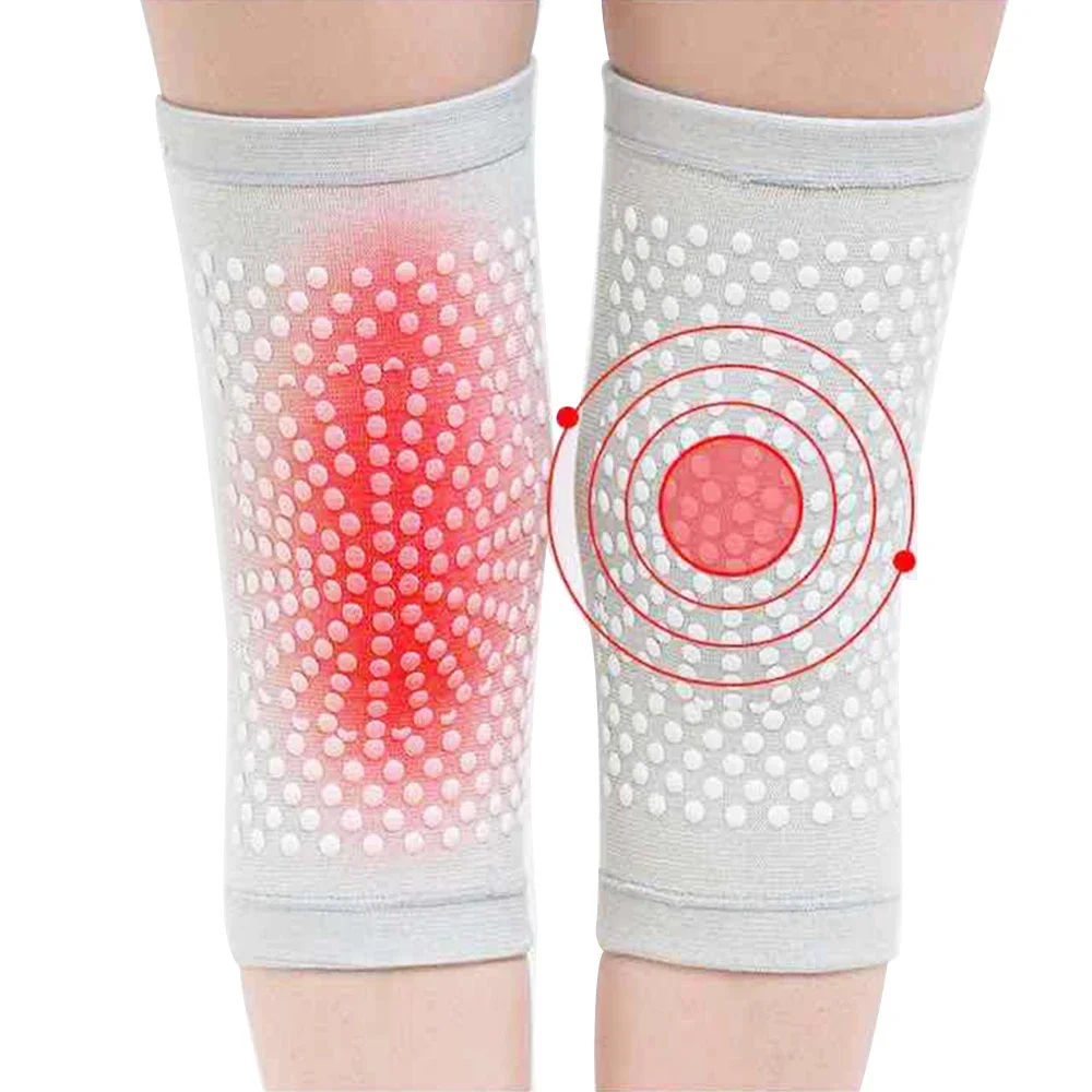 Knee Pad Knee Brace 2pcs Self Heating Support Knee Pads Knee Brace Warm for Arthritis Joint Pain Relief and Injury Recovery Belt Massager Foot