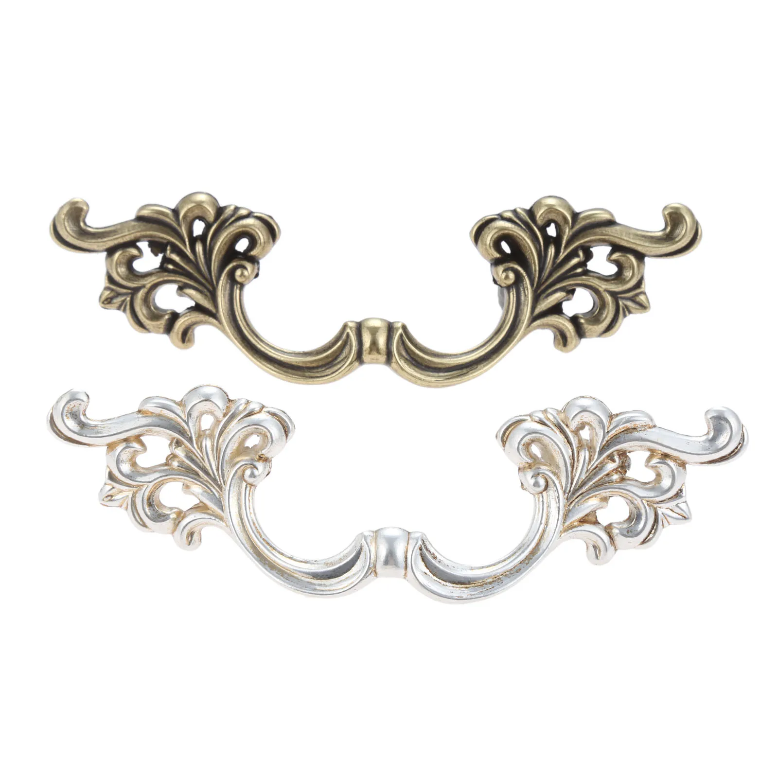 antique gold dresser pulls Goldenwarm Gold Cabinet Pulls Brass Cabinet Handles Kitchen Drawer Pulls main image 1