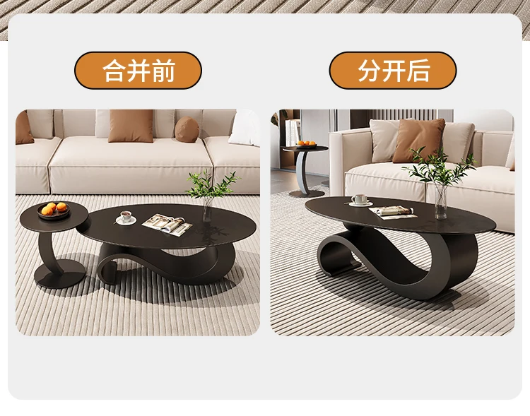 Cheap Modern Coffee Table Industrial Luxury Designer Minimalist Coffee Table Aesthetic Standing Wood Couchtisch Home Furniture