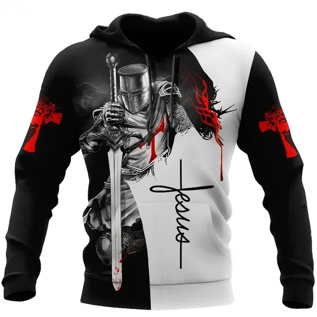

Christian God Jesus Cross Hoodie 3d print Sweatshirts Man/Woman Sweatshirt Harajuku Streetwear God Bless You kids hoodies coat
