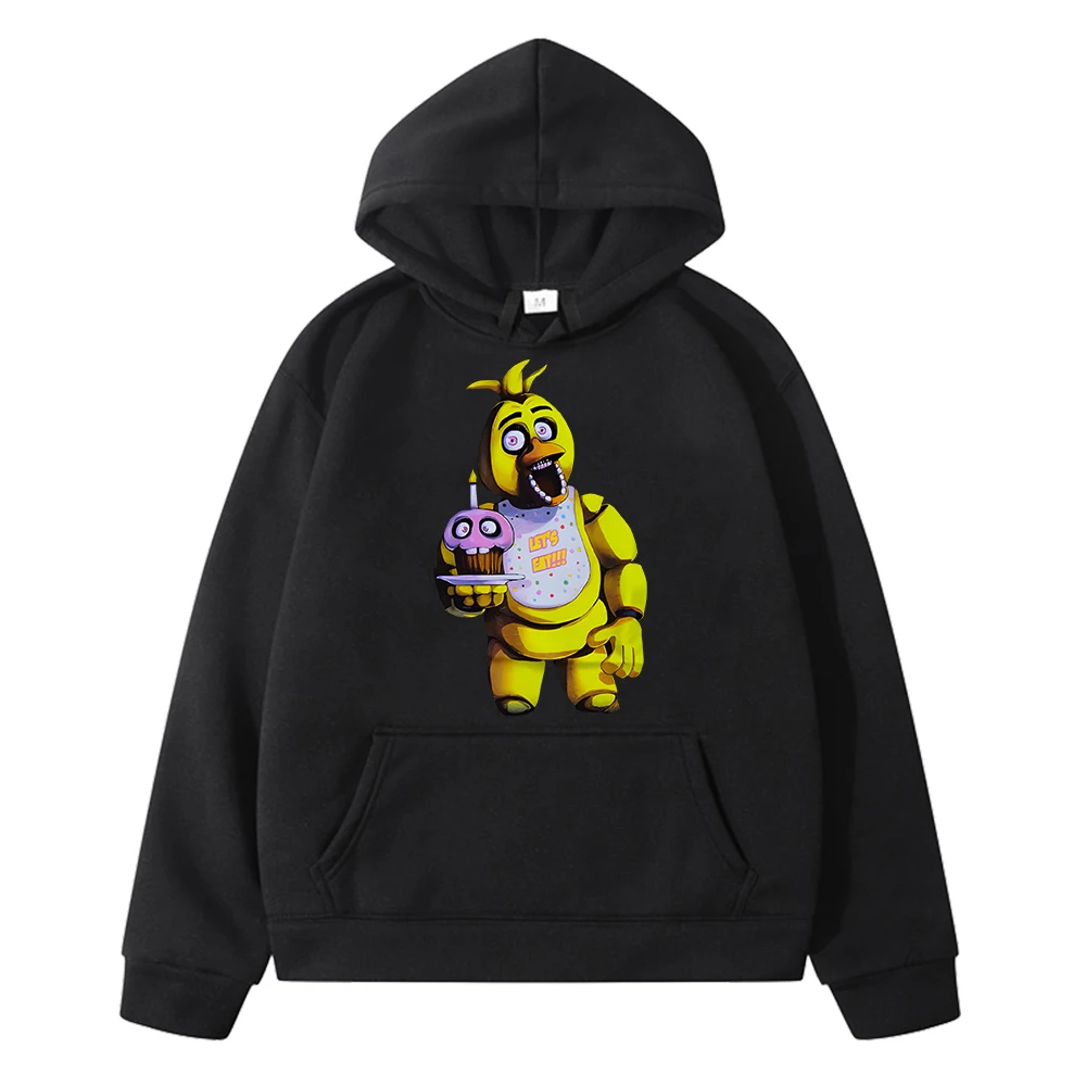 

Autumn Hoodies Bear Rabbit Game Kawaii Sweatshirt y2k sudadera FNAF anime hoodie boys Jacket Fleece pullover kids clothes girls