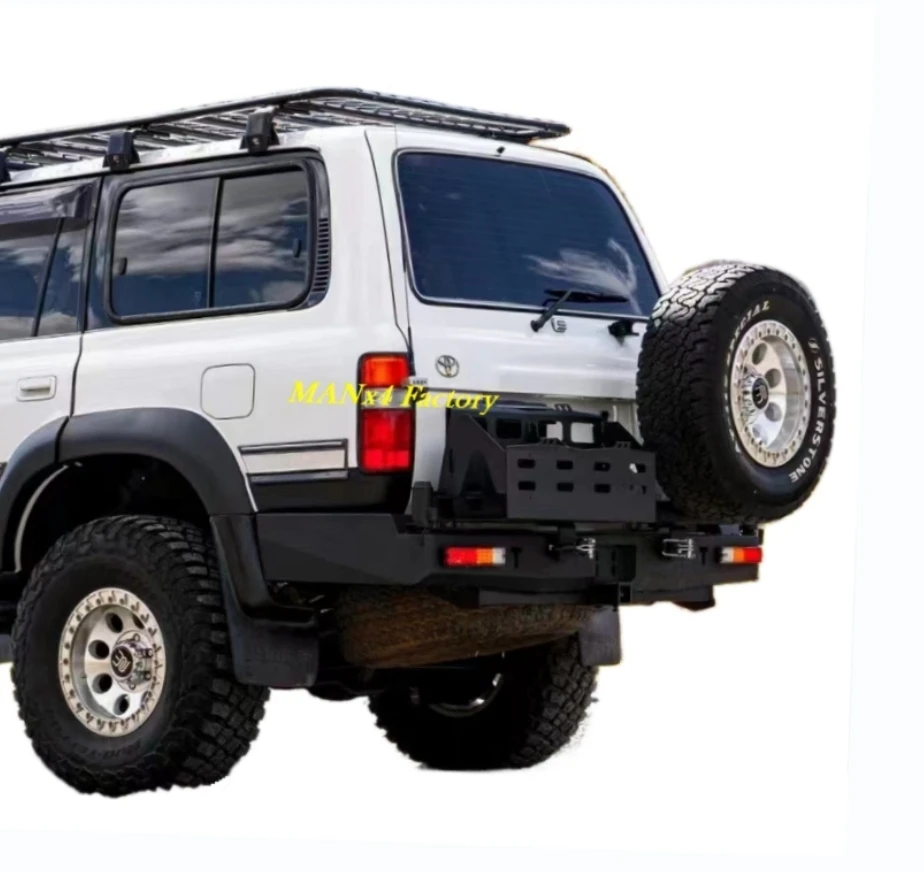

MANx4 Top-level 4x4 Rear Bumper for Toyotas Landcruiser LC80
