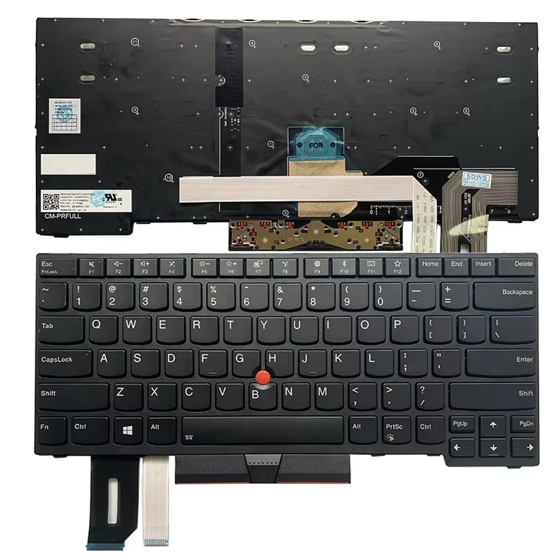 NEW For Lenovo IBM Thinkpad E480 E485 E490 L480 L490 Russian/US keyboard 01YP400 01YP440