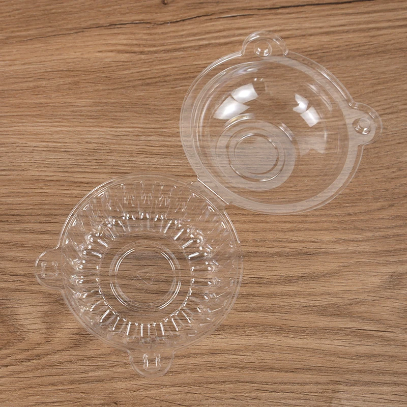 10/50Pcs Clear Cupcake Packaging Boxes, Dessert Donut Muffin Cake Container Holders wit... - SKU CCPB1543 - UGI Packaging