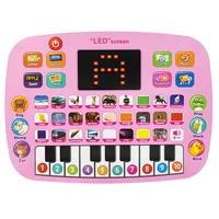 New Children Early Tablet LED Pad  Music Sounding Toy  Gifts  Point Reading Machine  Educational Toys Musical Analog  for kids 1
